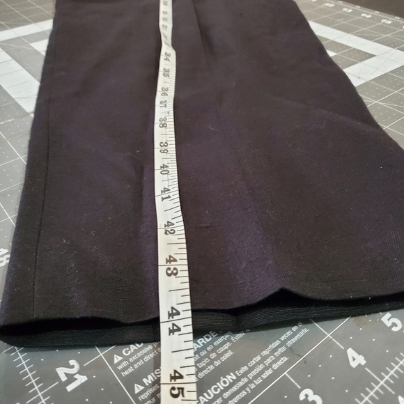 Vintage 90s JH Collectibles Black High Waisted Pleated Trouser Slacks Size 16 - Picture 11 of 11